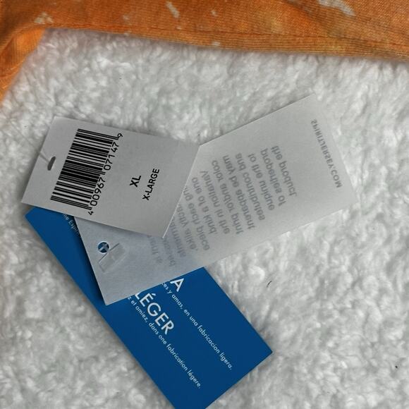 Walt Disney World Spirit Jersey Adult XL Orange Pink Tie Dye Lightweight NWT - Picture 6 of 7